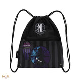Drawstring bag Wednesday and cello - Wednesday