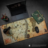Desk Mat - Middle-earth Map - The Lord of the Rings