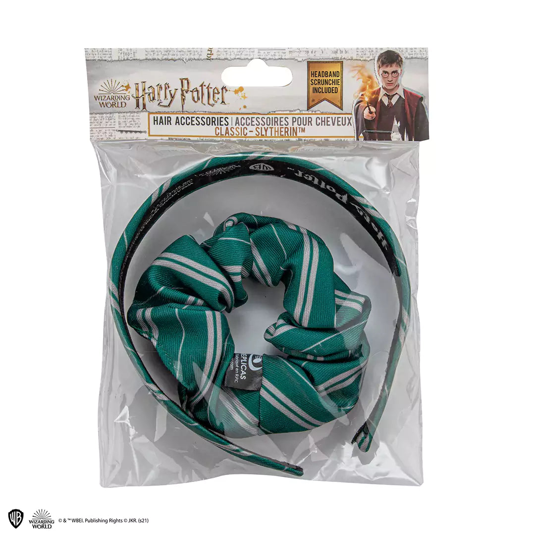 Slytherin Scrunchie and Headband – Harry Potter