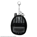 Keychain Pouch - Nevermore Academy Black - Wednesday