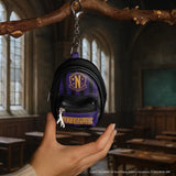 Keychain Pouch - Nevermore Academy Purple - Wednesday