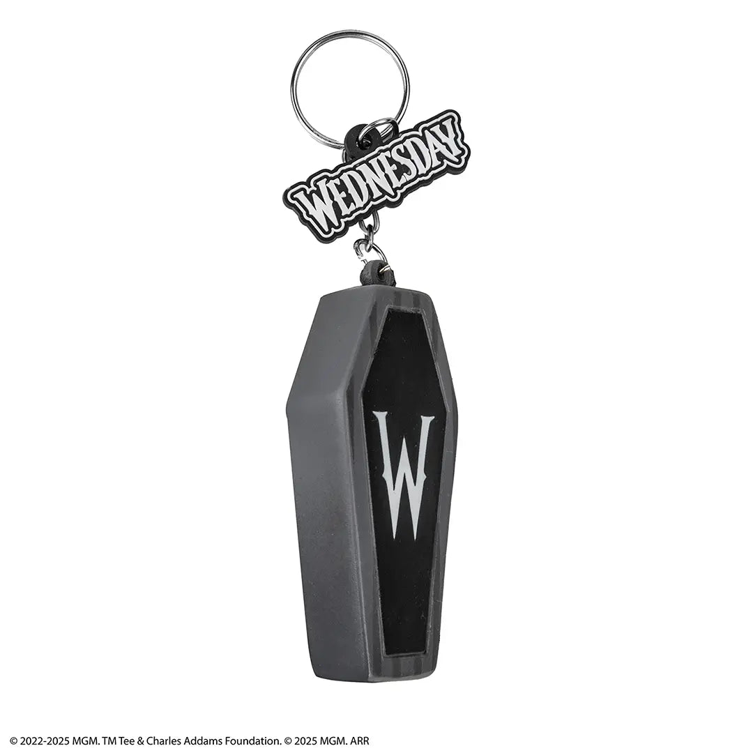 Squishy Keychain - Coffin - Wednesday