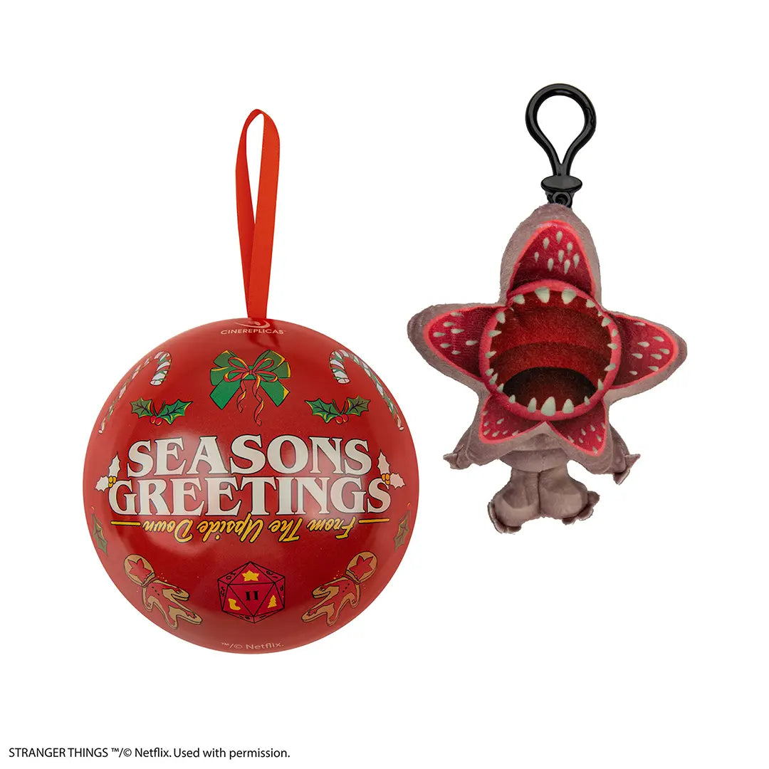 Holiday capsule Demogorgon keychain plush - Stranger Things