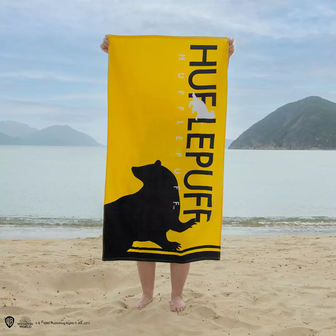 Beach towel Hufflepuff - Harry Potter