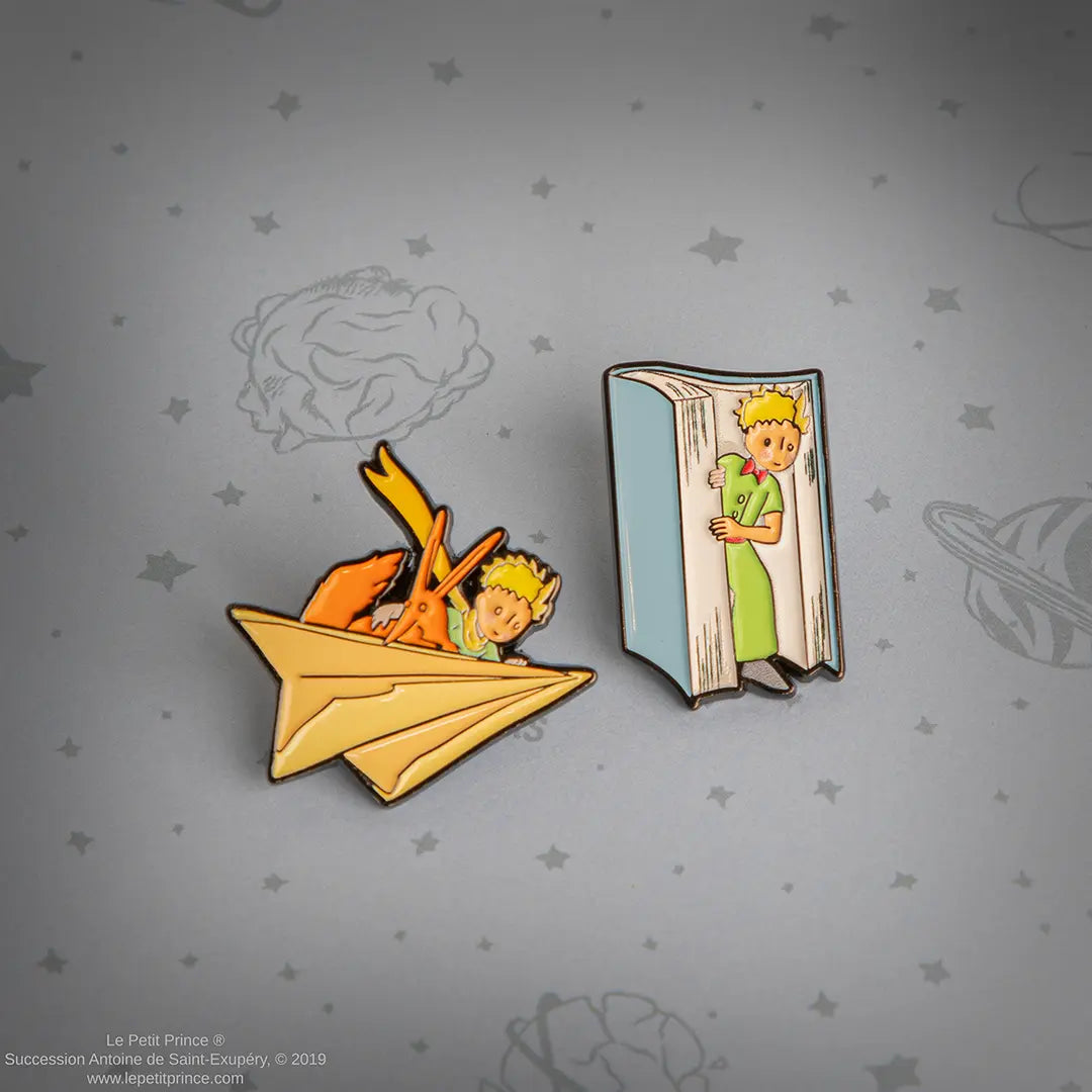 Set of 2 pins Enchanted Storybook - Le Petit Prince