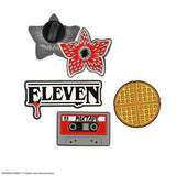 Set of 4 pin badges season 1 - Stranger Things