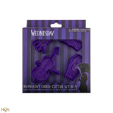 Set of 6 cookie cutters Wednesday Addams - Wednesday