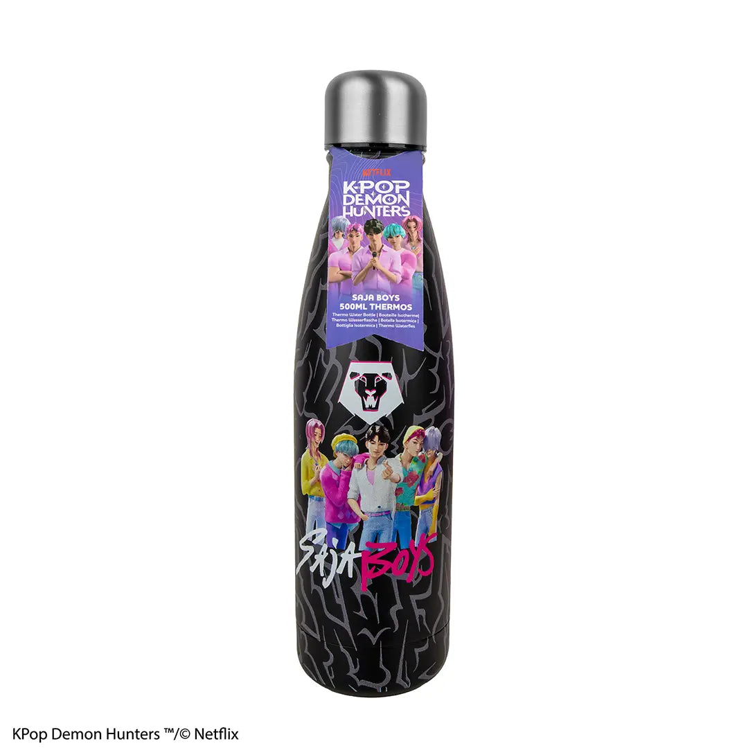 Insulated water bottle 500ml - Saja Boys - Kpop Demon Hunters