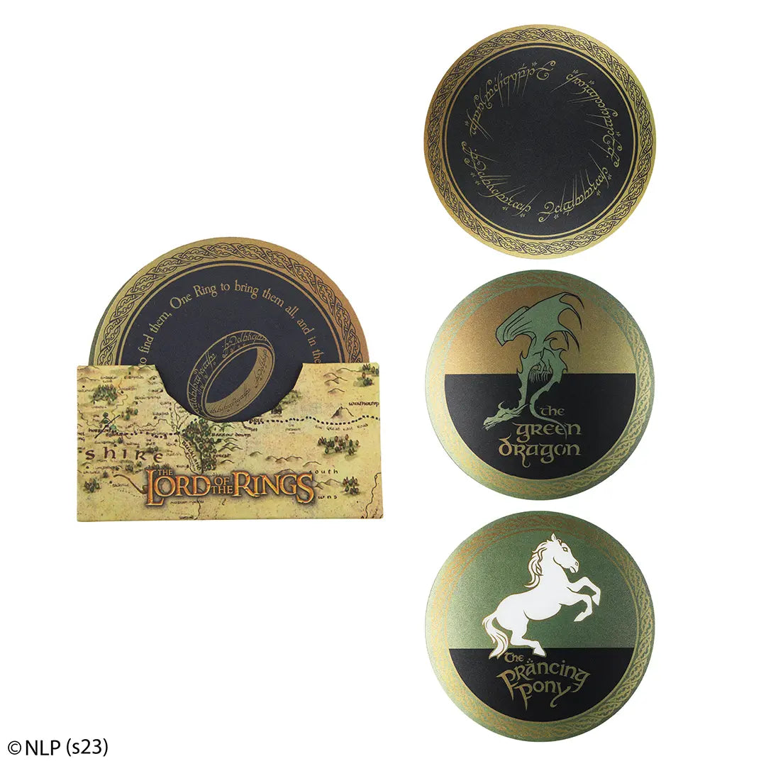 Set of 4 coasters - The Lord of the Rings