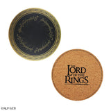 Set of 4 coasters - The Lord of the Rings