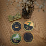 Set of 4 coasters - The Lord of the Rings