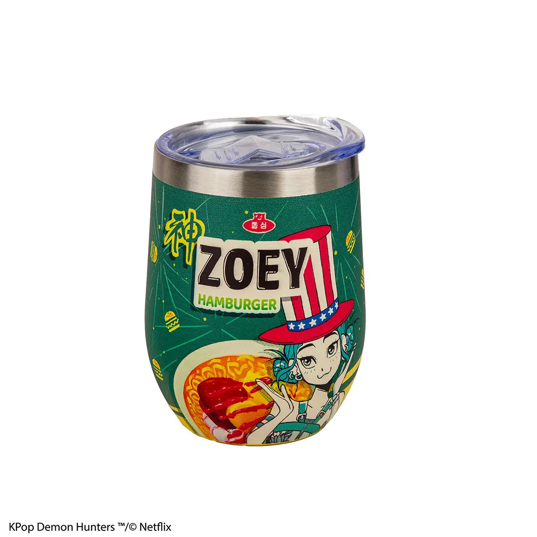 Insulated travel mug 350ml - Zoey Hamburger  - Kpop Demon Hunters