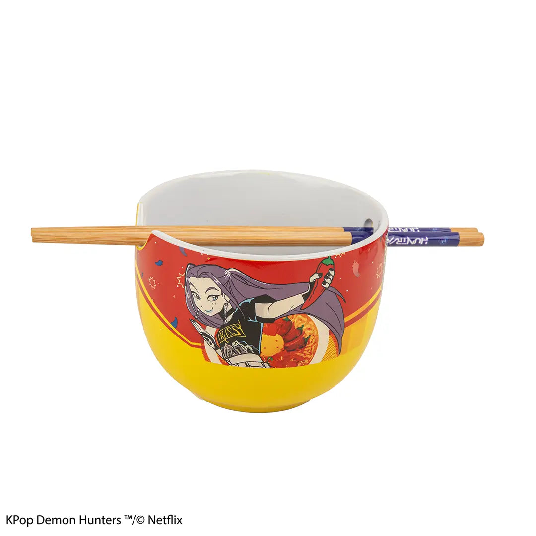 Ramen Bowl with Chopsticks - Mira Spice Queen - Kpop Demon Hunters
