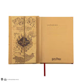 Marauder’s map notebook and small map included - Harry Potter