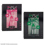 Soft cover notebook - Squid Game