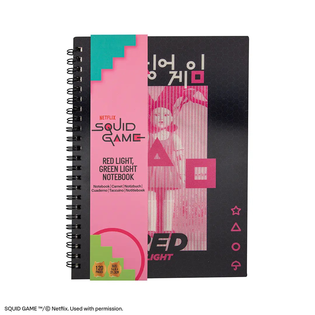 Soft cover notebook - Squid Game