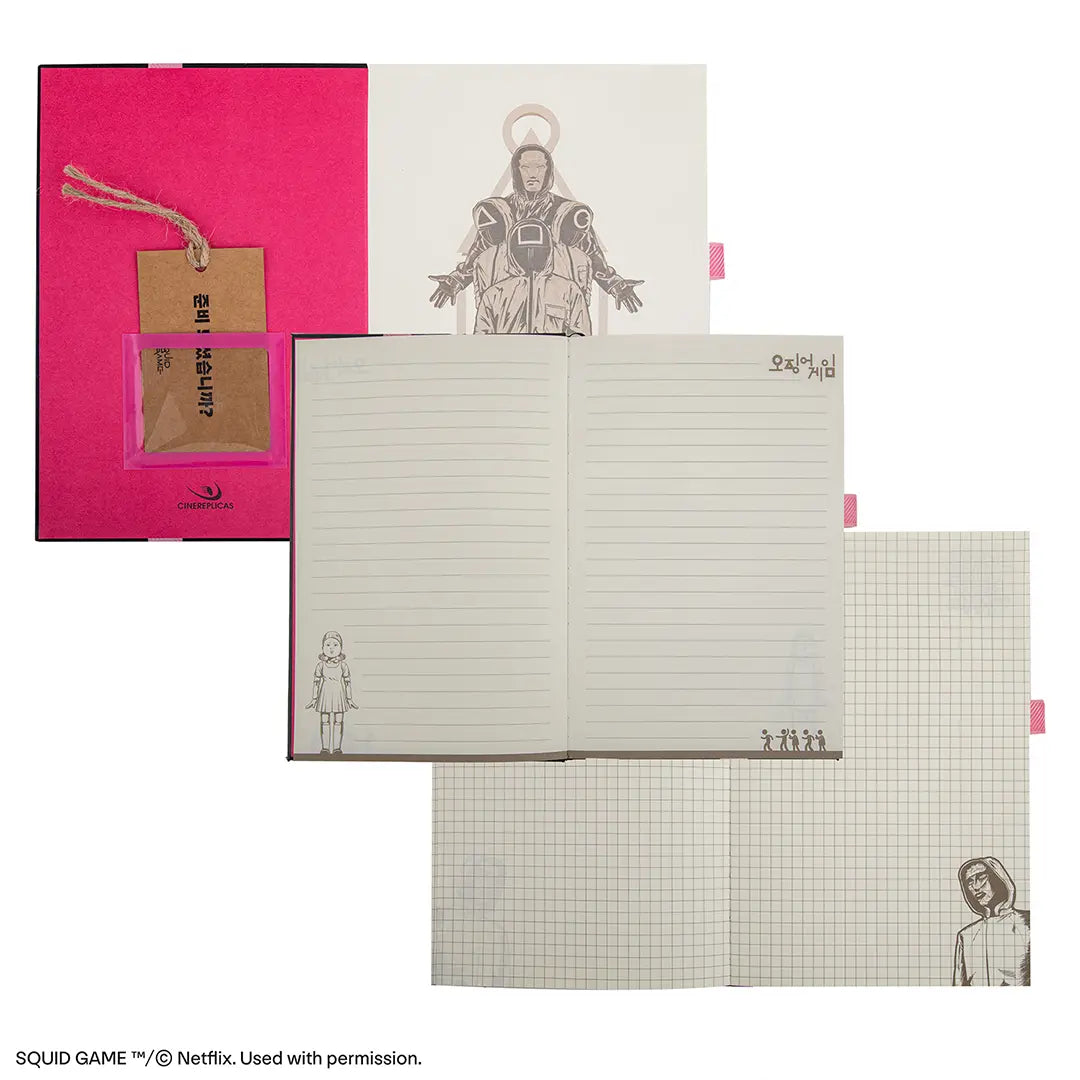 Hard cover notebook Squid Game Coffin - Squid Game