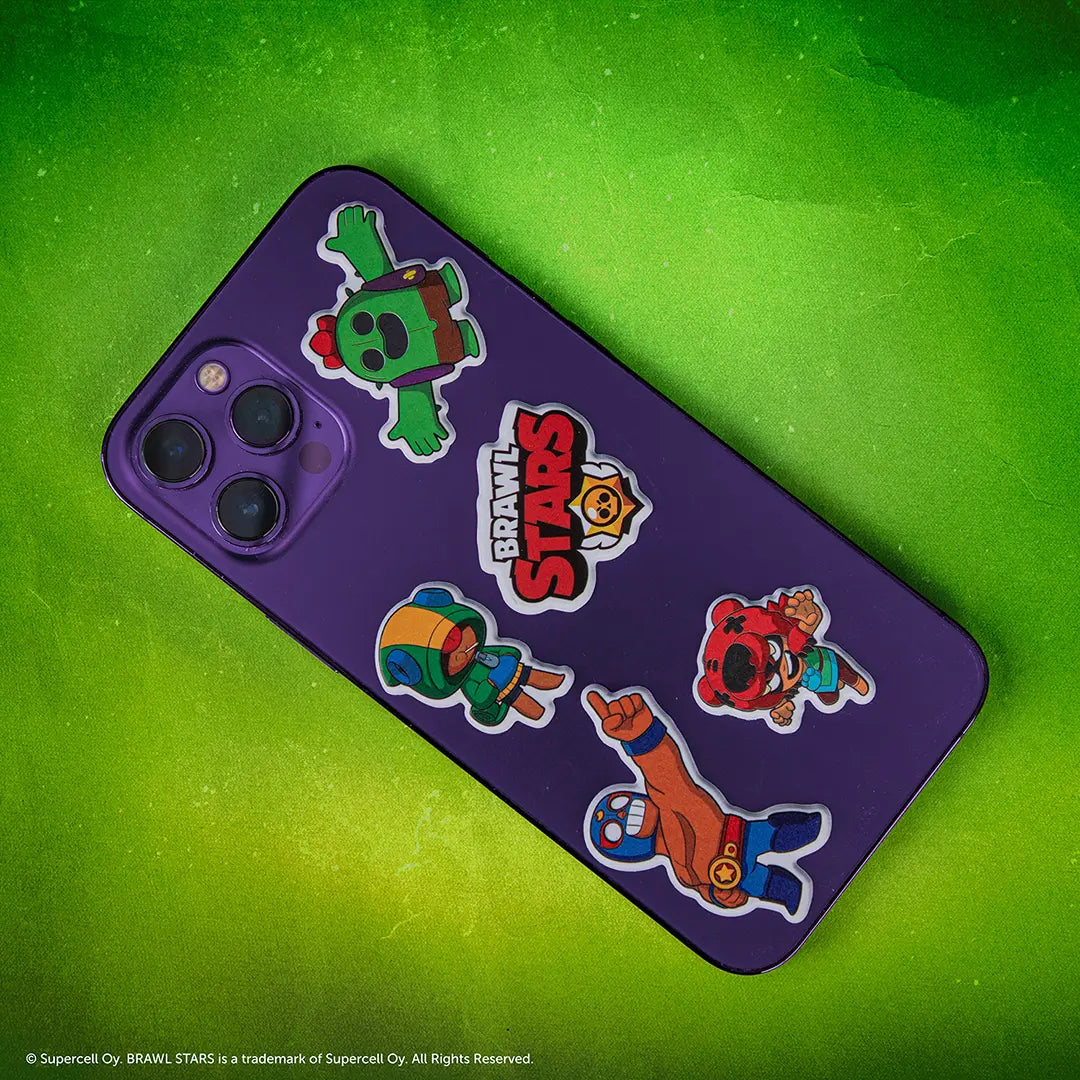 Puffy Stickers - Brawl Stars
