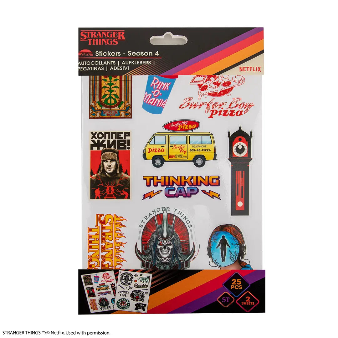 Stickers season 4 - Stranger Things