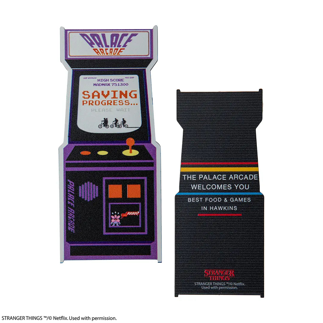 Arcade metal bookmark - Stranger Things