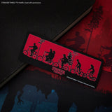 Silhouettes metal bookmark - Stranger Things