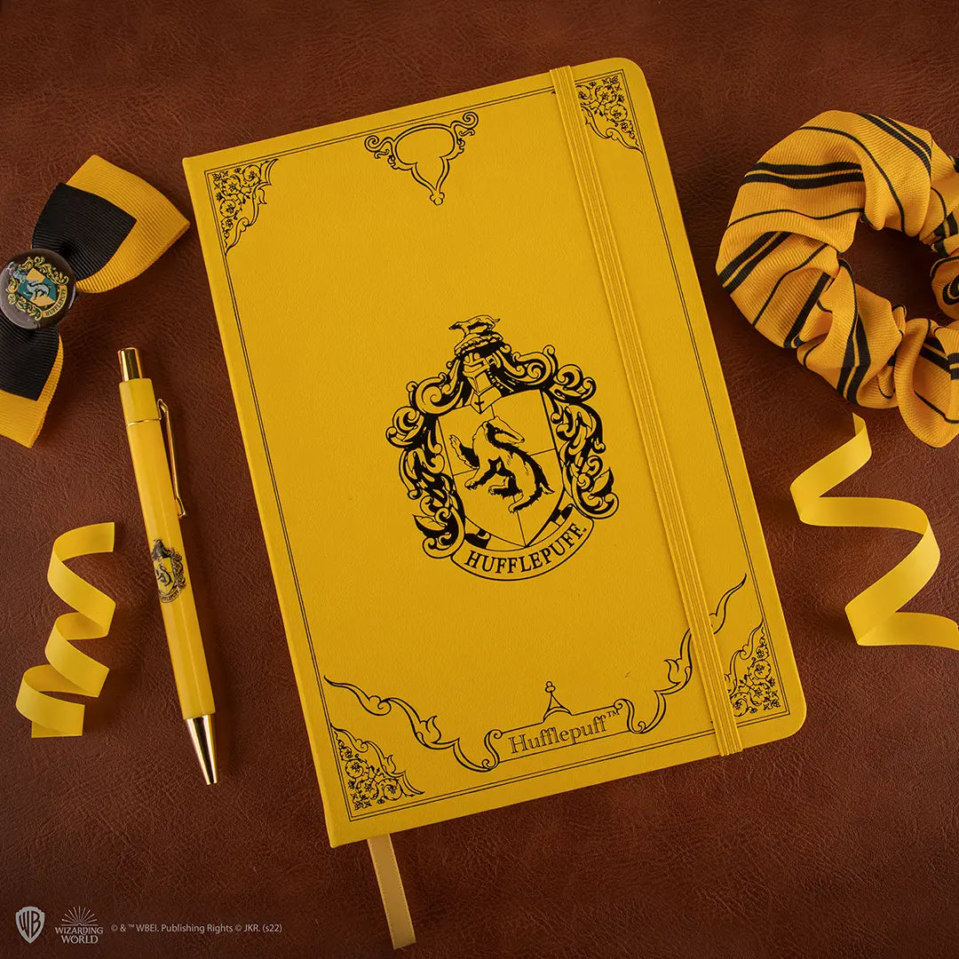 Hufflepuff Deluxe Notebook and Pen - Harry Potter
