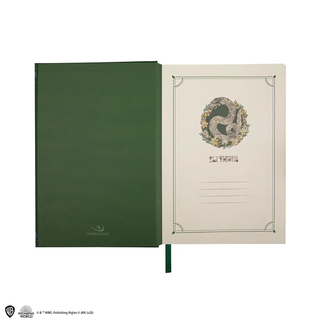 Deluxe notebook and pen Slytherin - Harry Potter