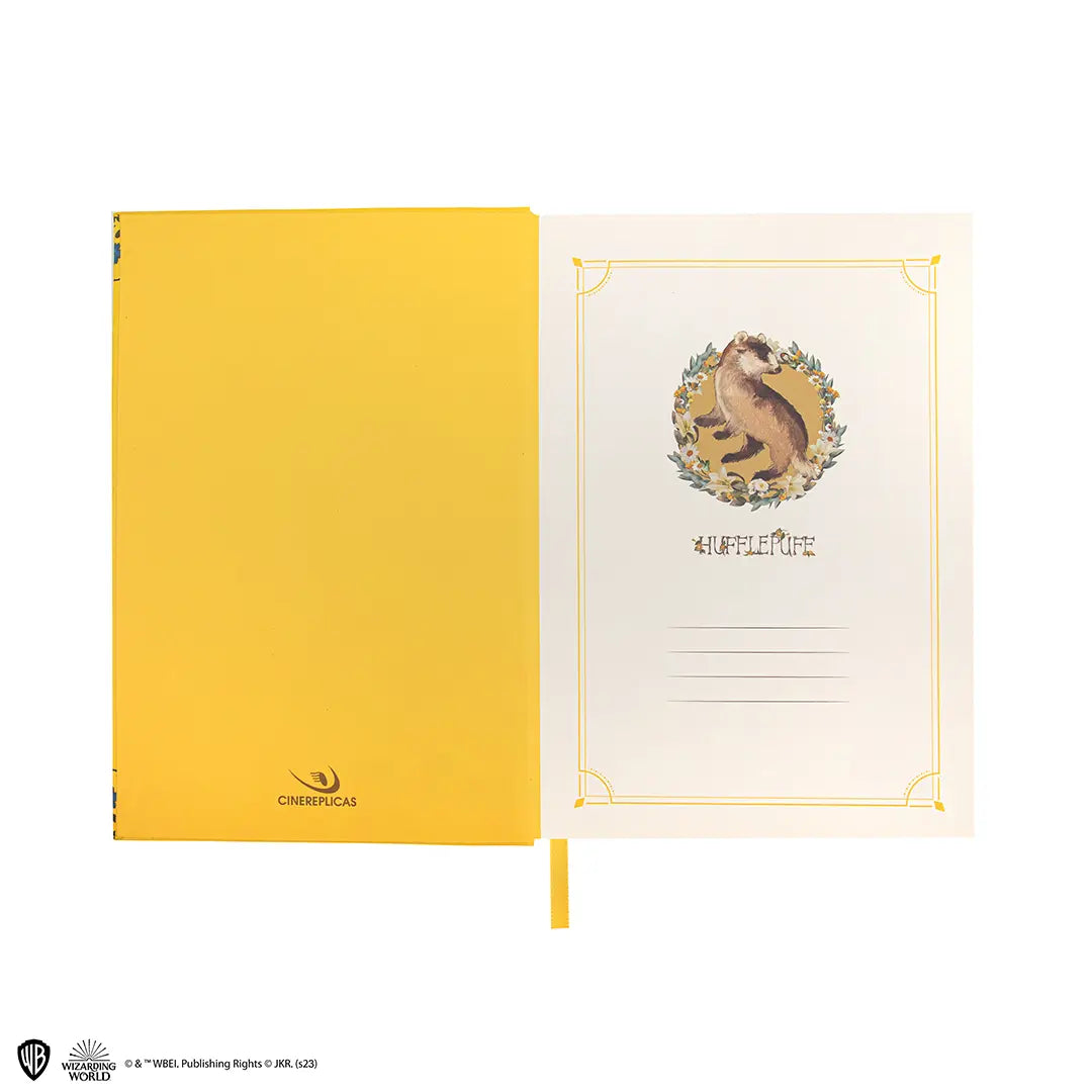 Deluxe notebook and pen Hufflepuff - Harry Potter