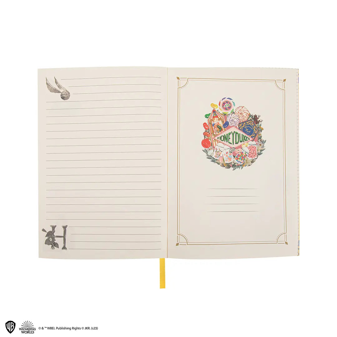 Deluxe notebook and pen Hufflepuff - Harry Potter