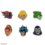 Set of 6 pin badges - Masters of the Universe