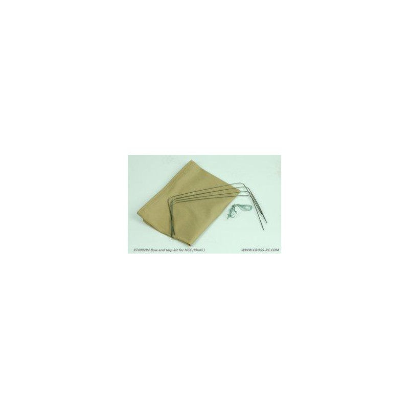 HC6 Khaki tarpaulin