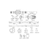 EMO straight axle kit