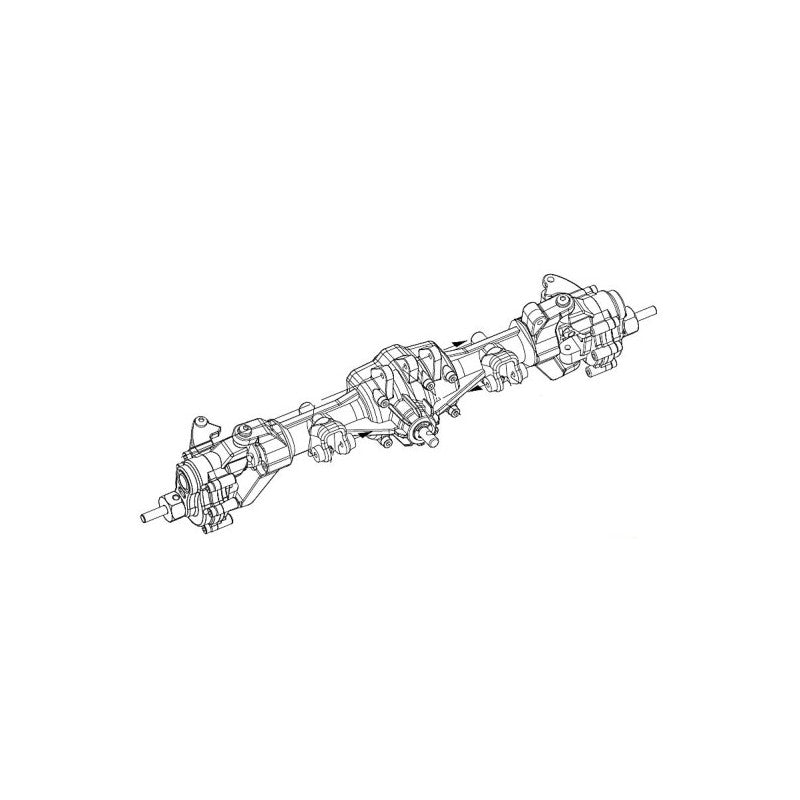 EMOX - front axle assembly