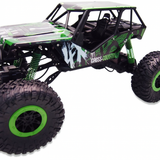 DEMO - Crazy Crawler 1:10 - large Remote-controlled off-roader w. LIGHTS
