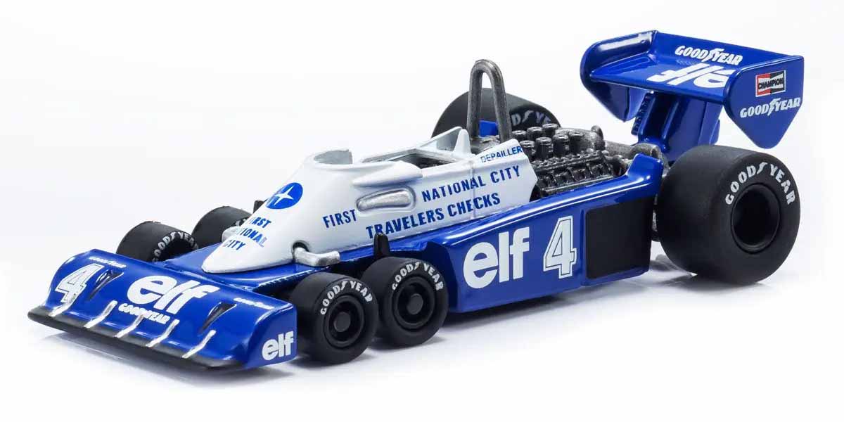 Kyosho 1:64 Die Cast Collection Tyrrell P34 1977 No.4