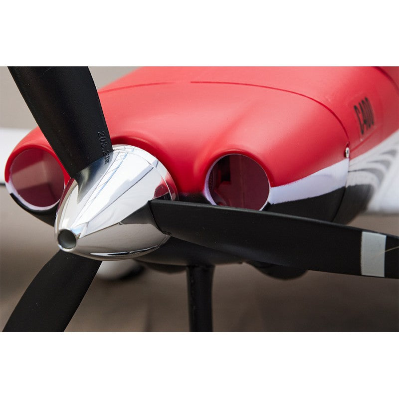 Low wing trainer 1100mm :  C400 PNP kit - Red