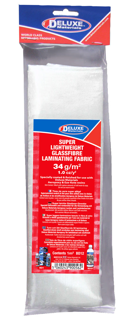 Fibreglass Cloth 34gr/sqm 1sqm