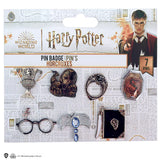 Set of 7 Horcruxes pin badges - Harry Potter