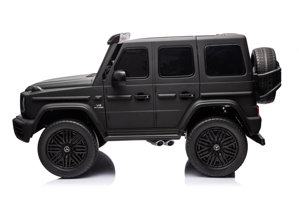 Mercedes-Benz G63 AMG 24V electric car for kids – 2 seats, matt black