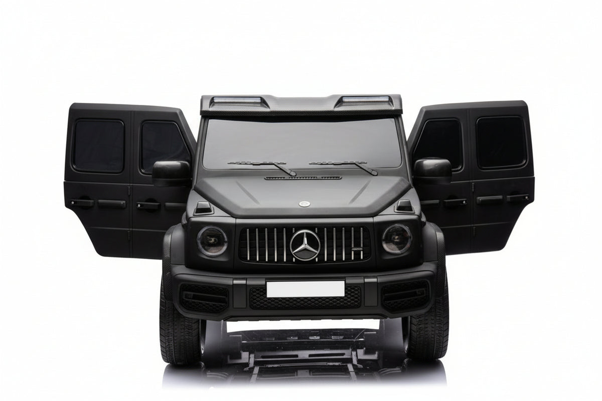 Mercedes-Benz G63 AMG 24V electric car for kids – 2 seats, matt black
