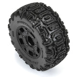 Warthog SC 2.2"/3.0" Off-Road Tires Mounted on Ripper Black 6x30 Removable 12mm Hex Wheels (2) for Slash 2wd & Slash 4x4 Front or Rear