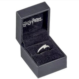 Lightning Bolt Ring with crystals