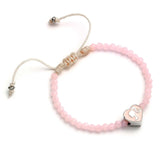 Pink bead bracelet - Barbie