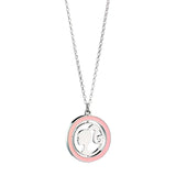 Spinning silhouette necklace - Barbie