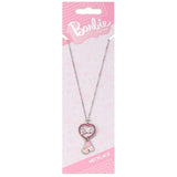 Heart and roller skate necklace - Barbie