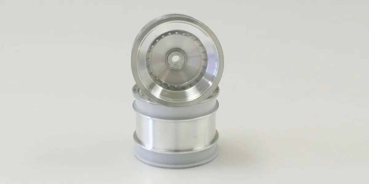 Kyosho Scorpion 2014 Satin Chromed Rear Wheel 1.7 inches (2)