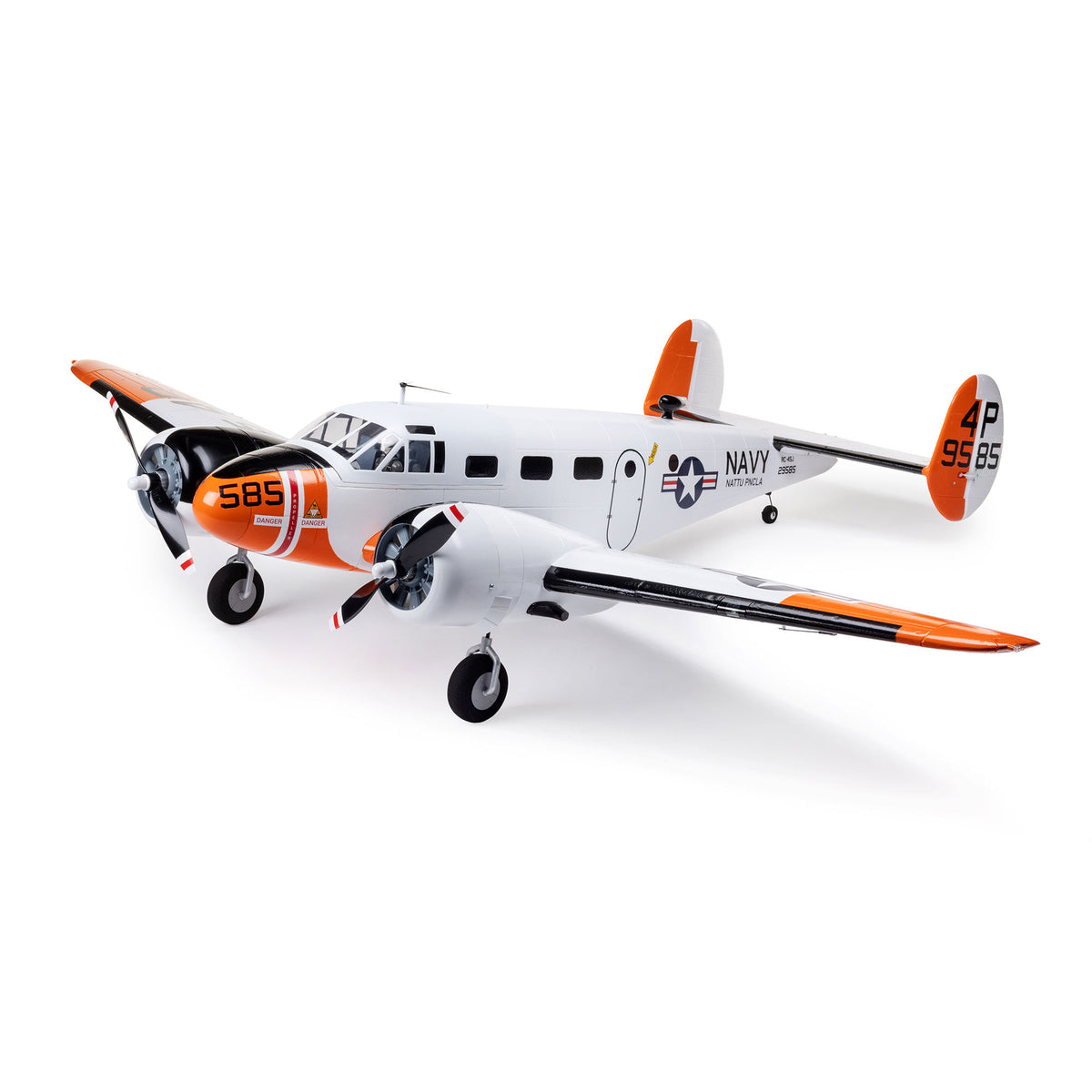 Beechcraft D18/RC-45J 1.5m BNF Basic with AS3X+ and SAFE