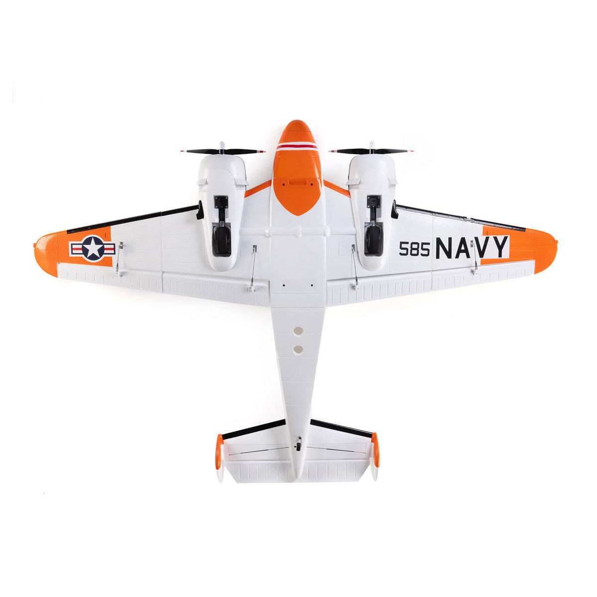 Beechcraft D18/RC-45J 1.5m BNF Basic with AS3X+ and SAFE