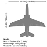 Viper 70 EDF Jet BNF Basic w/ AS3X and SAFE Select-