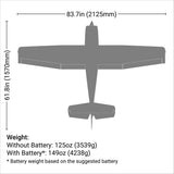 Carbon-Z Cessna 150T 2.1m PNP
